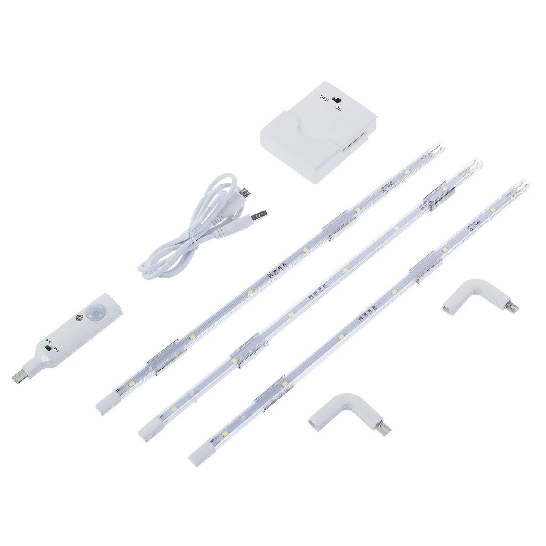 ULM-F42-3W/4200K SENSOR IP20 WHITE Мебельный светильник Uniel ULM-F42-3W/4200K SENSOR IP20 WHITE