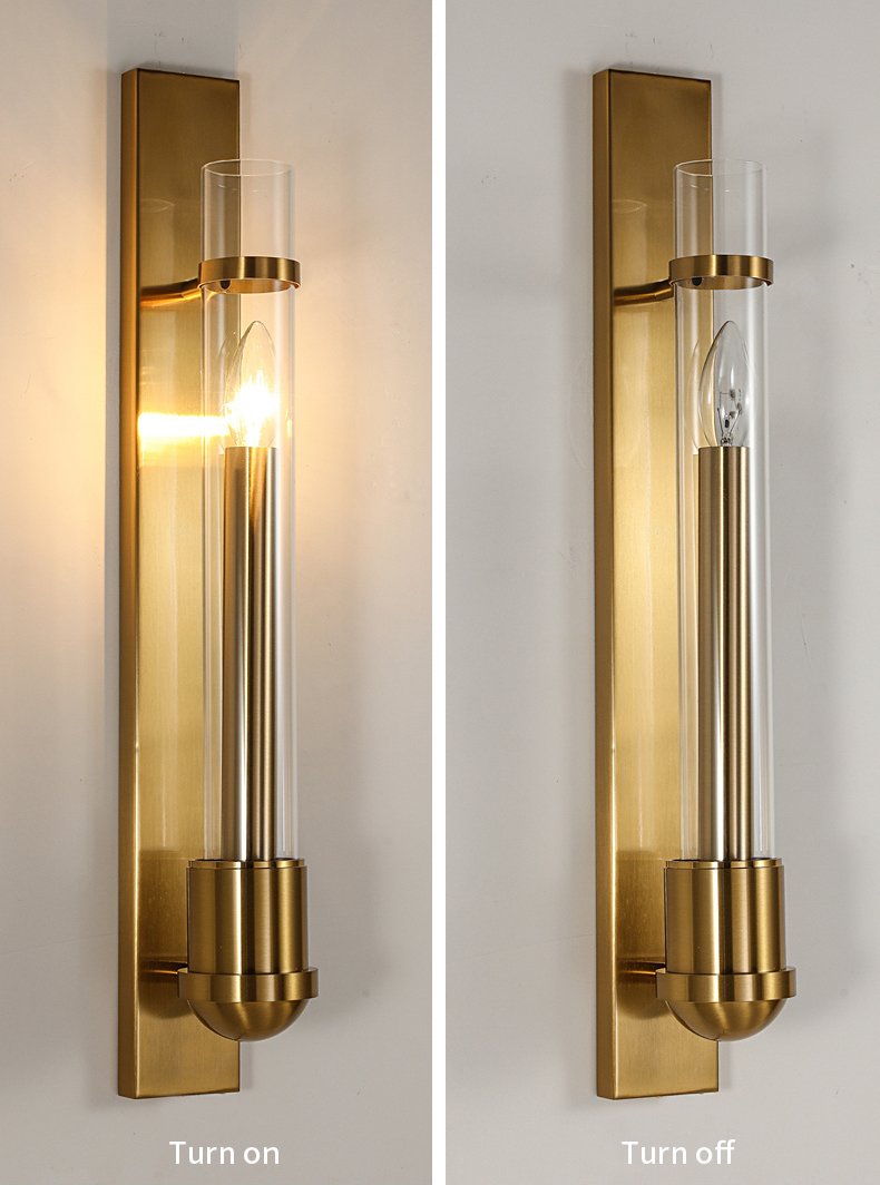 88042W brass Настенное бра Delight Collection Wall lamp 88042W brass