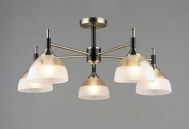 Потолочная люстра Wedo Light Olis WD3617/5C-AB-BK-WT