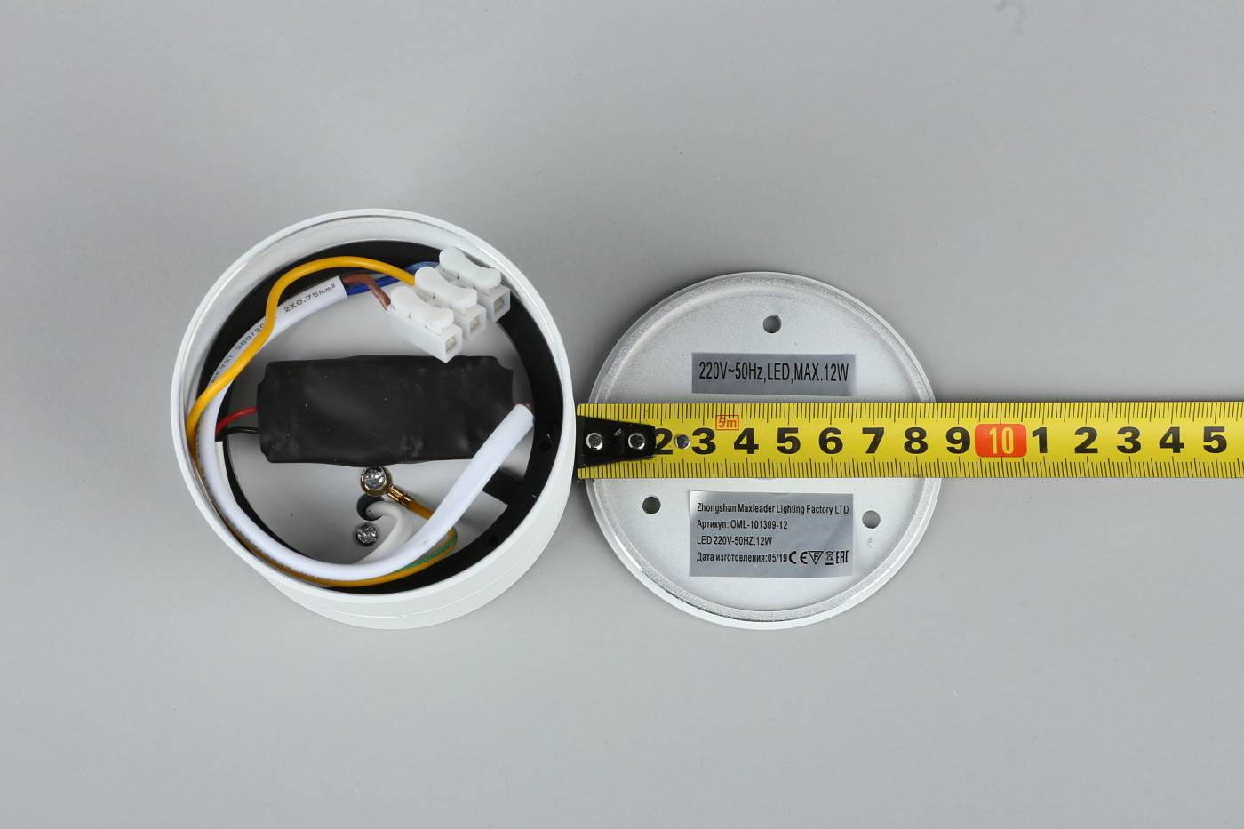 OML-101309-12 Накладной светильник Omnilux Lenno OML-101309-12