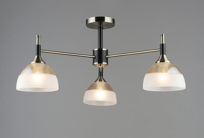 Потолочная люстра Wedo Light Olis WD3617/3C-AB-BK-WT