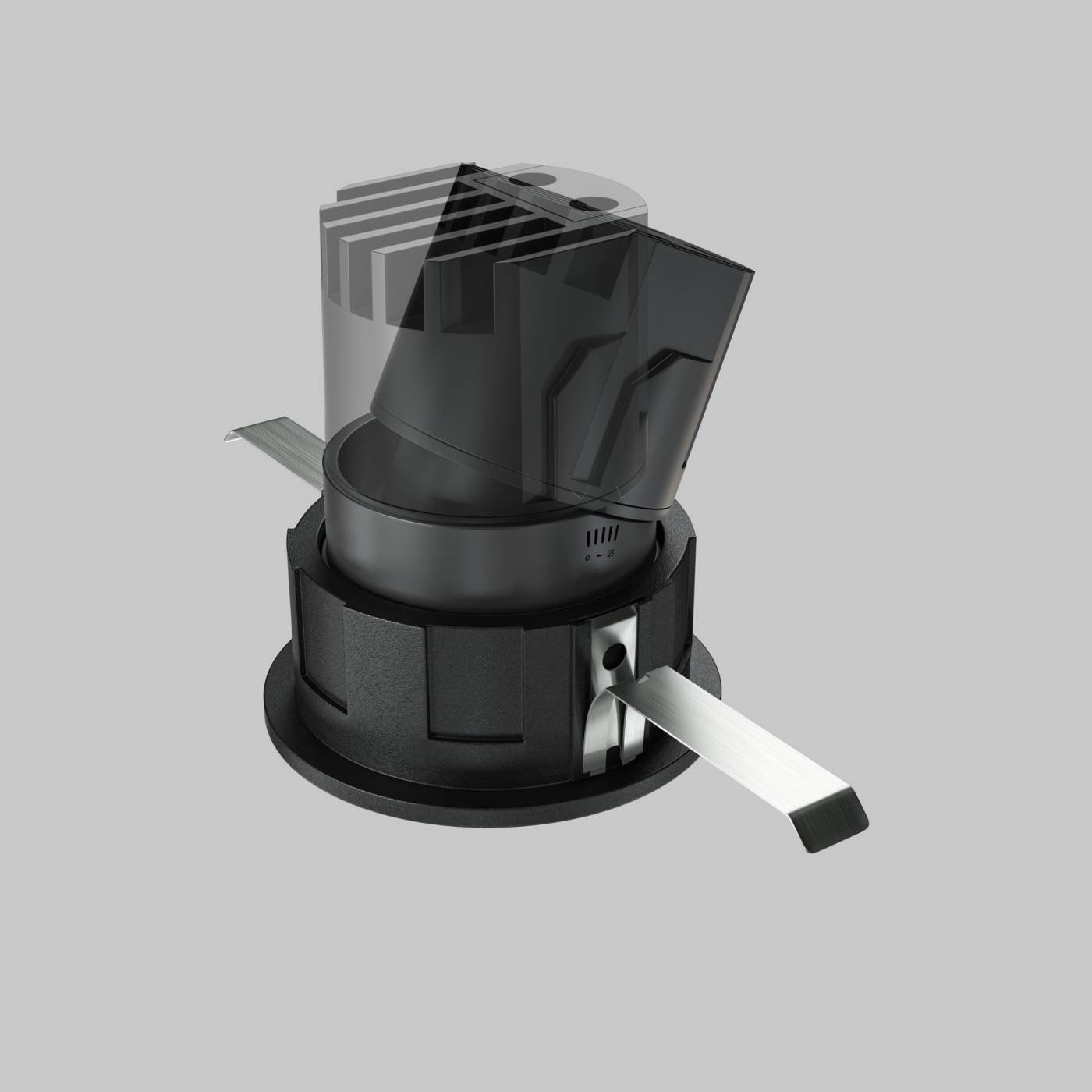 DL057-7W4K-B Встраиваемый светильник Maytoni Wise DL057-7W4K-B