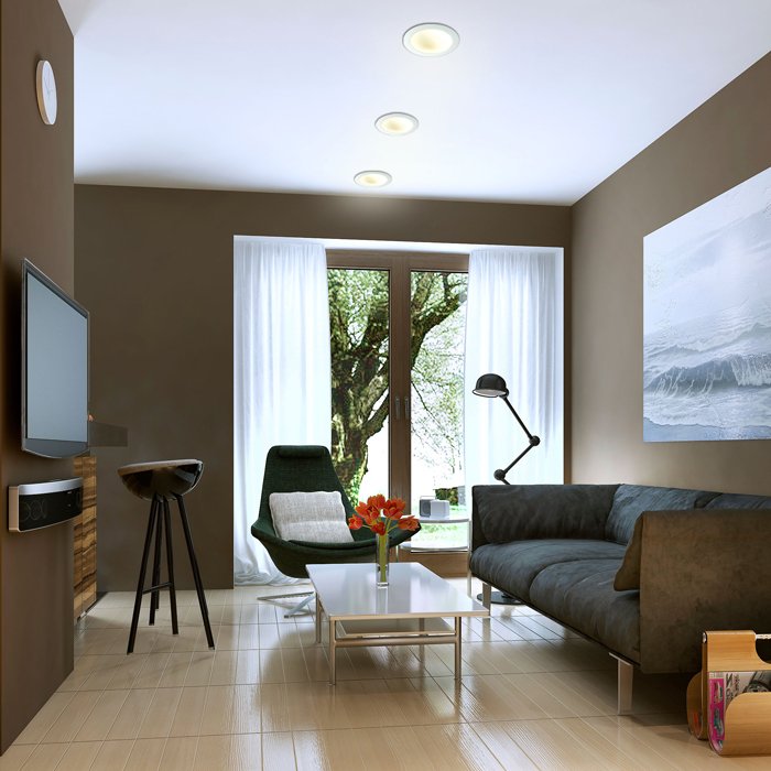 357353 Встраиваемый светильник Novotech Gesso 357353