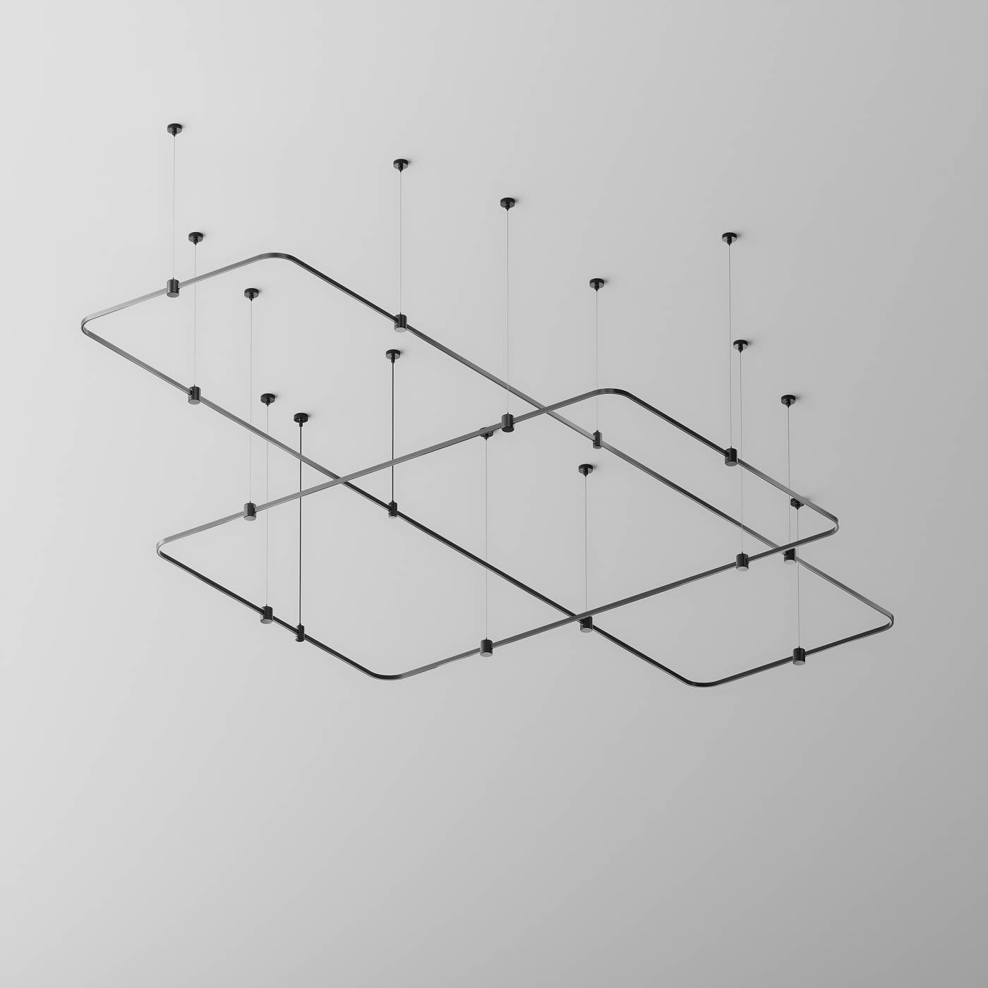 TRX154-RC80-B Радиусный коннектор для шинопровода Maytoni Accessories for tracks Flarity TRX154-RC80-B