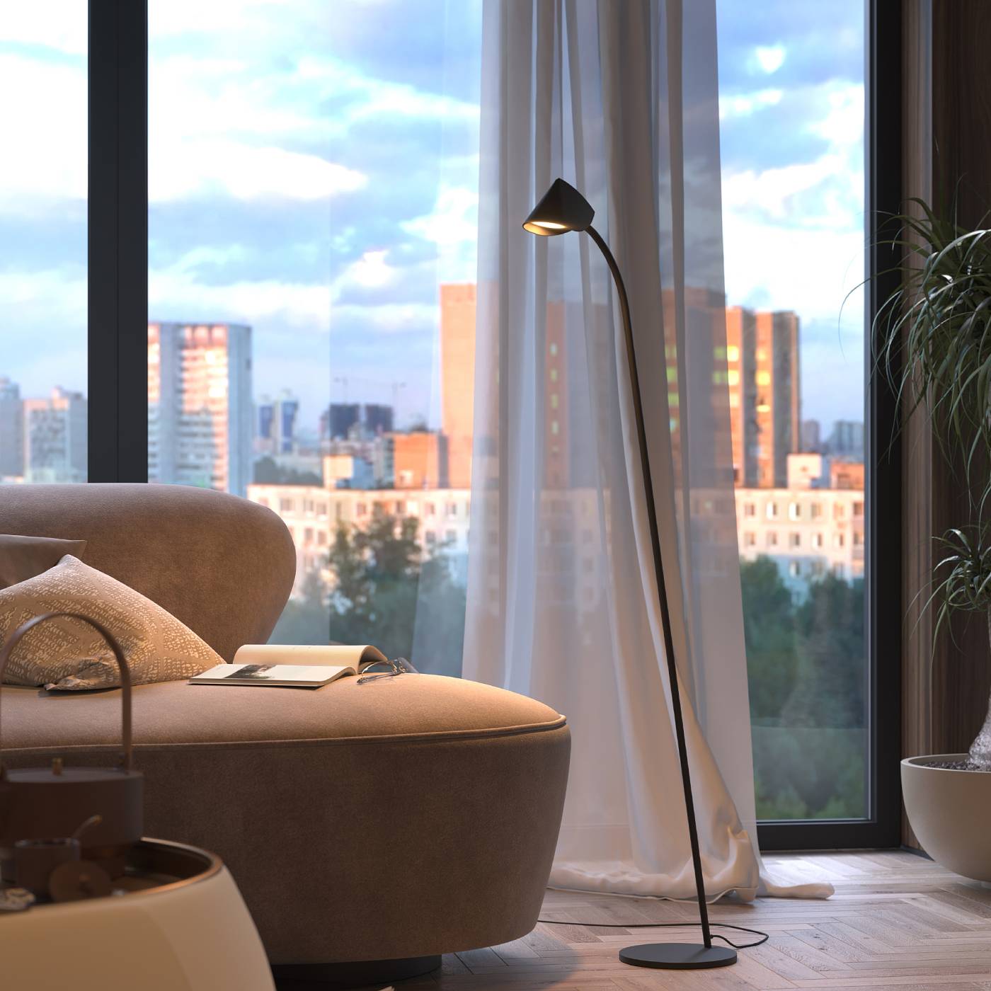 7585 Торшер Mantra Capuccina 7585