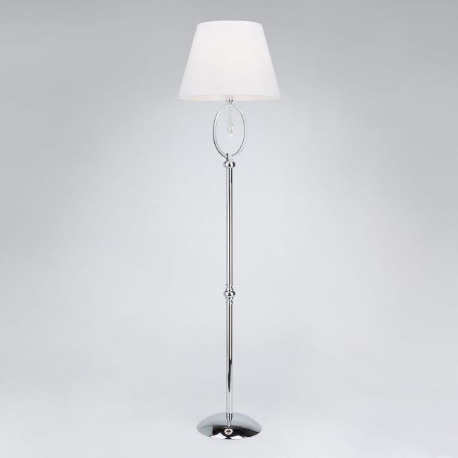 01056/1 хром/прозрачный хрусталь Strotskis Торшер Eurosvet Madera 01056/1 хром/прозрачный хрусталь Strotskis