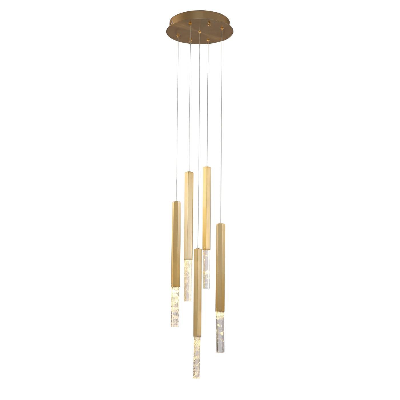 MD7747-5A brass Светильник подвесной Delight Collection Vita MD7747-5A brass