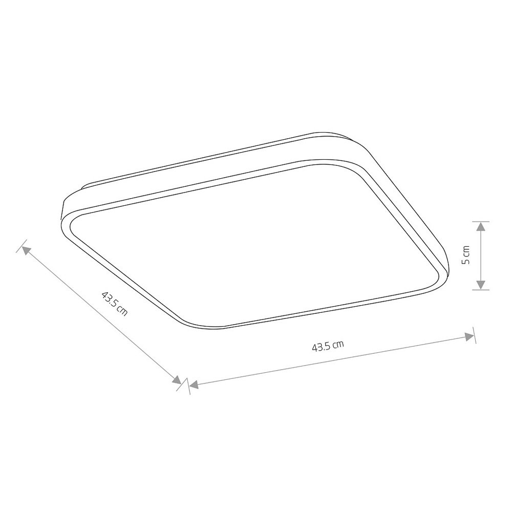 Светильник потолочный Nowodvorski Agnes Square Led Pro 10985