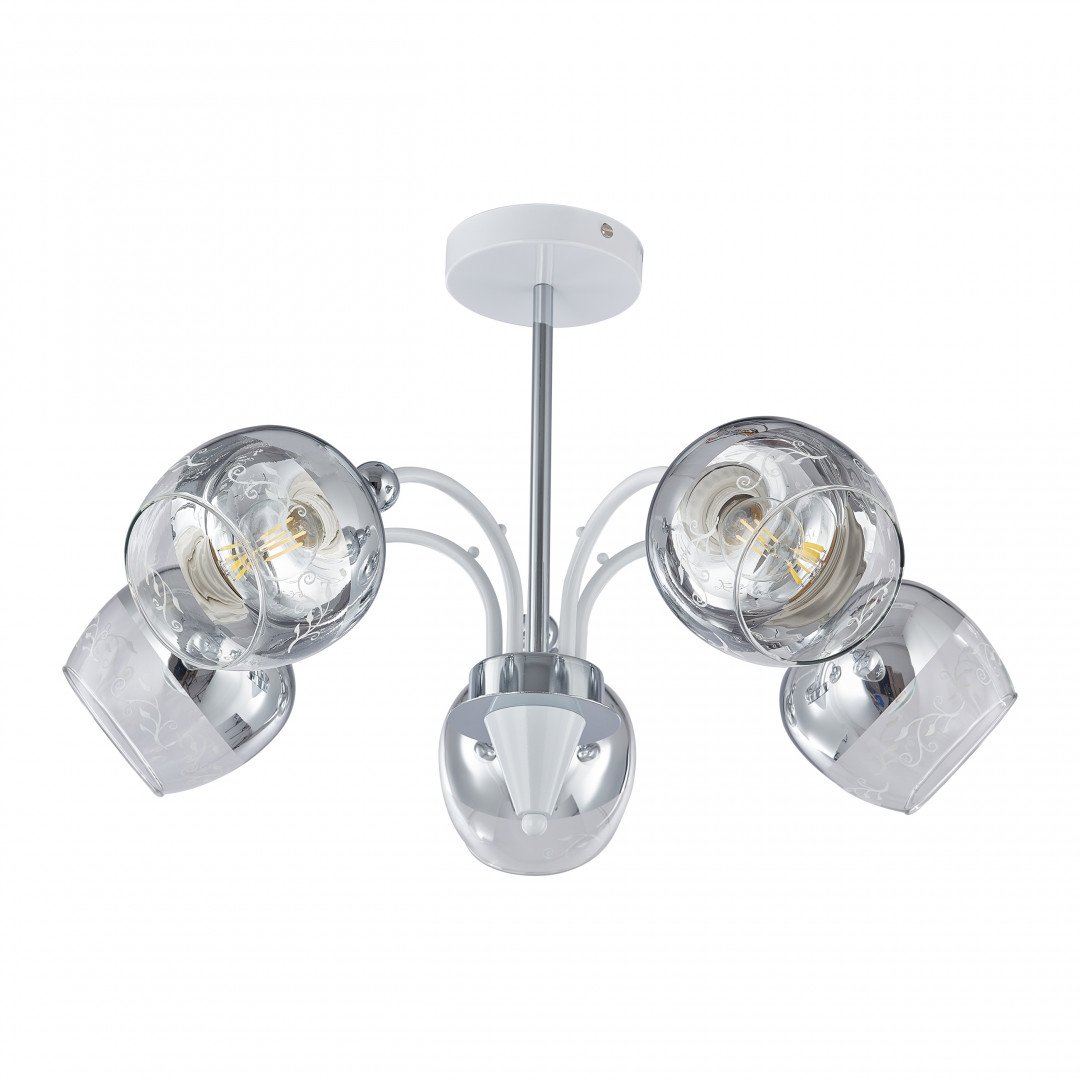 Потолочная люстра Arte Milano Napoli 326008/5A WH+CR