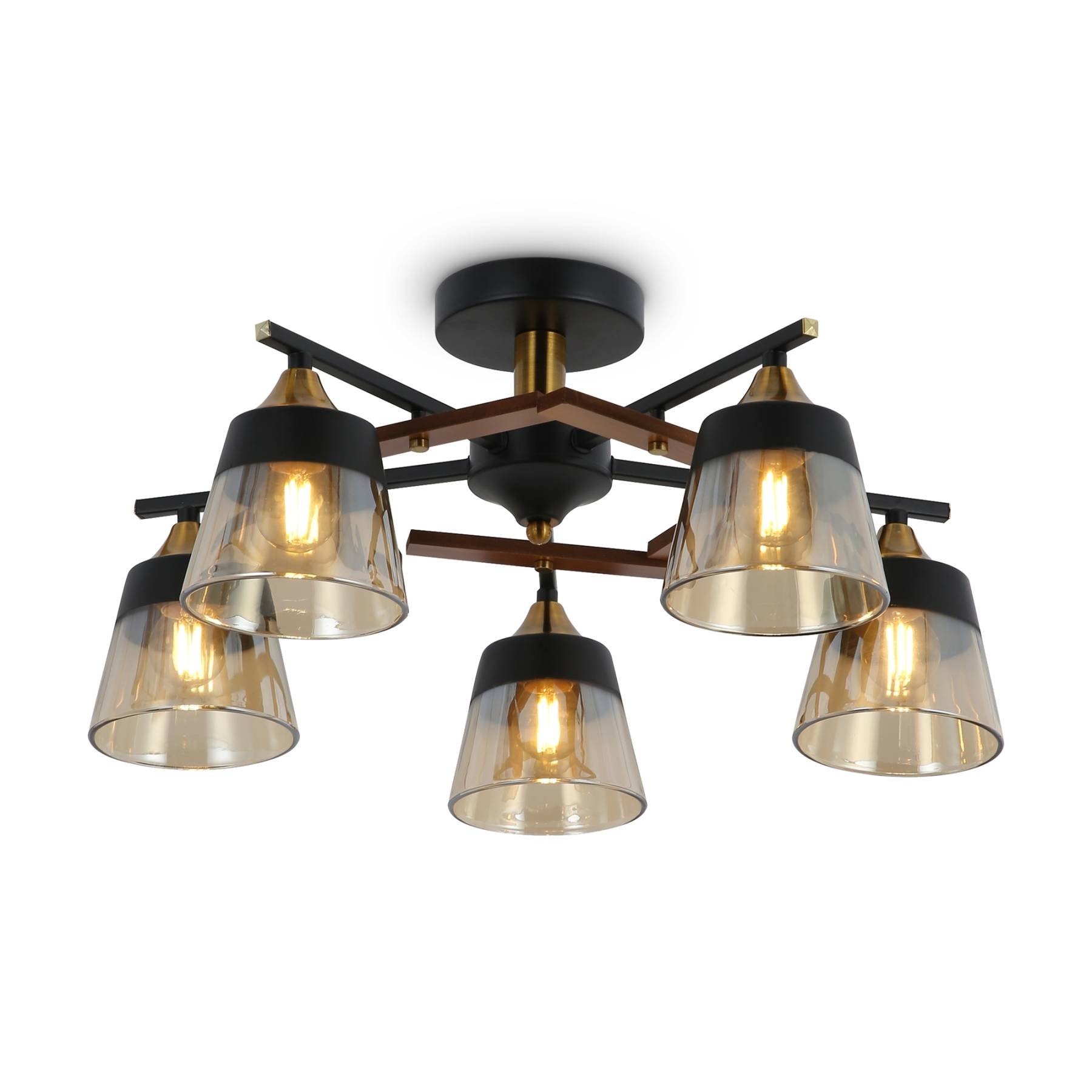 FR5153PL-05B Потолочная люстра Buds Freya FR5153PL-05B