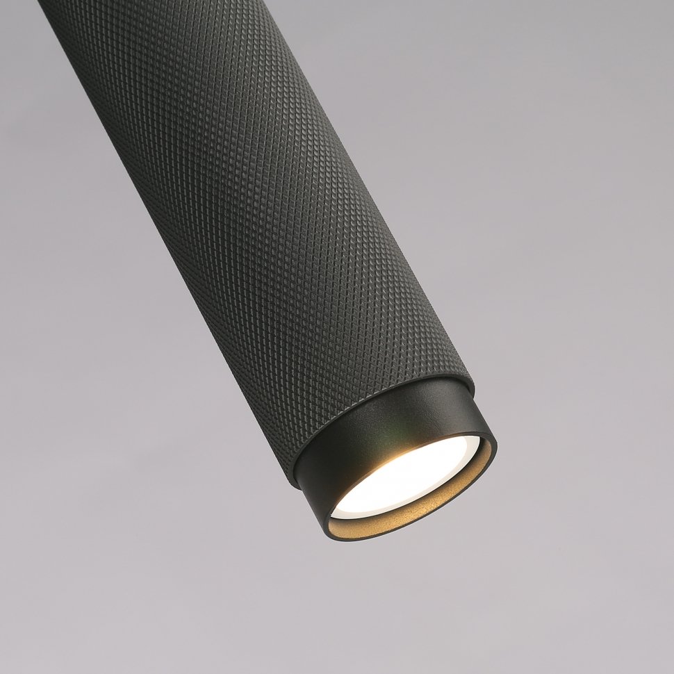 Светильник подвесной ILedex Delta 2366-1 BK+GRP