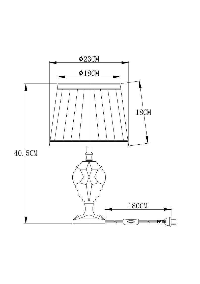 A4024LT-1CC Настольная лампа Arte Lamp Capella A4024LT-1CC