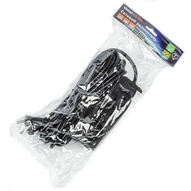 S-CU3-7 BLACK Удлинитель Uniel Ultra S-CU3-7 BLACK