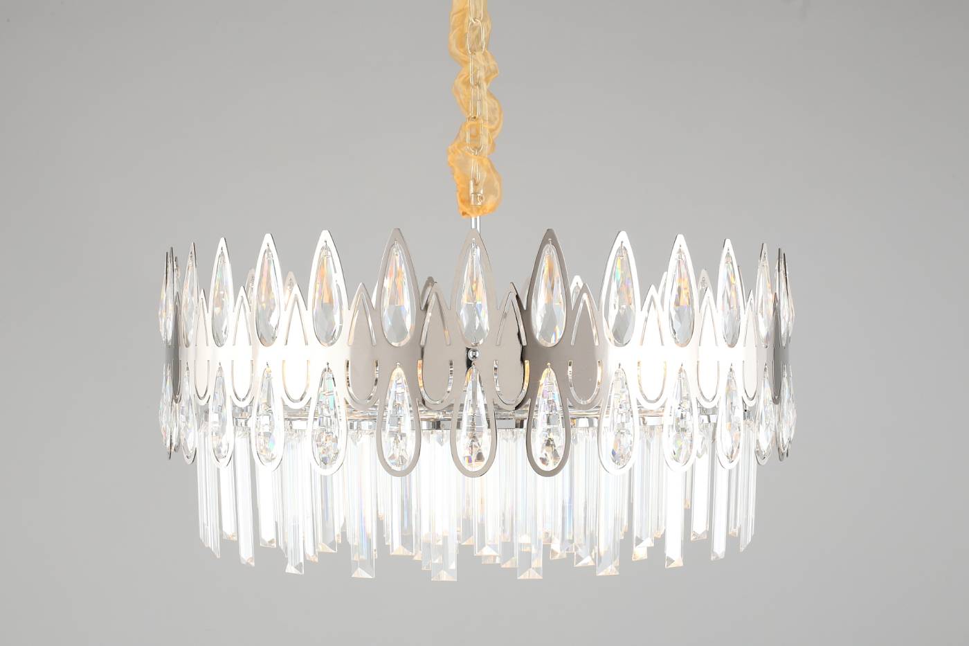 Подвесная хрустальная люстра Riposto Omnilux OML-71703-08