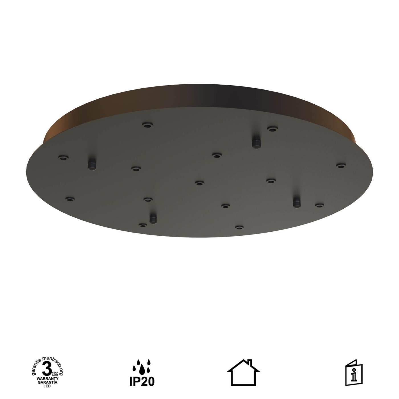 9373 9373 Основание потолочное 14L MODULAR LIGHT FLORONES
