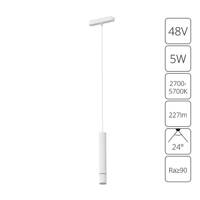 A2959PL-1WH Трековый светильник Arte Lamp Rapid A2959PL-1WH