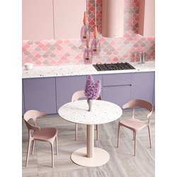 SL-7082 cream 90574 Стул пластиковый Stool Group Neo SL-7082 cream 90574
