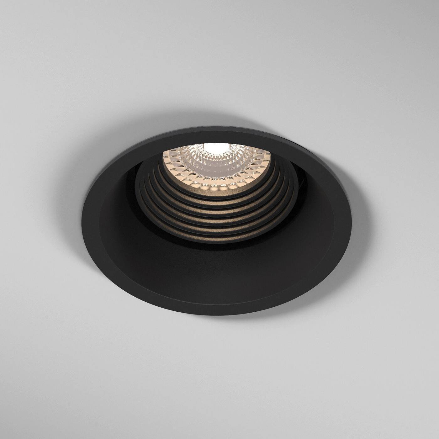 Встраиваемый светильник Elektrostandard Punto 25016/01 GU10 черный