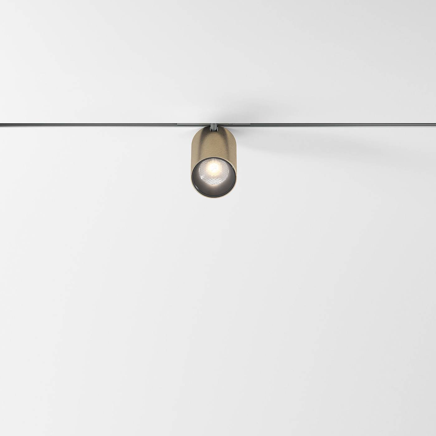 Трековый светильник Elektrostandard Mini Magnetic Mini Magnetic Трековый светильник 5W 3000K (латунь/черный) 85202/01