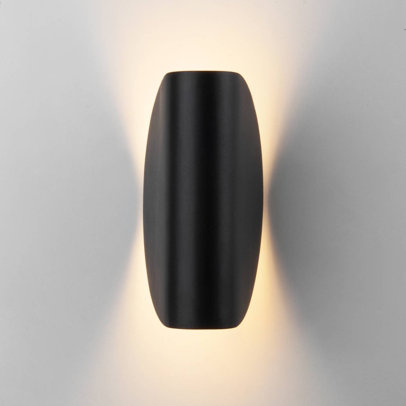Уличный настенный светильник Elektrostandard Taco 1632 TECHNO LED Taco чёрный