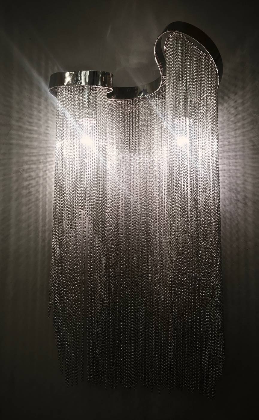 KM011W-2 aluminum Настенное бра Delight Collection Stream KM011W-2 aluminum