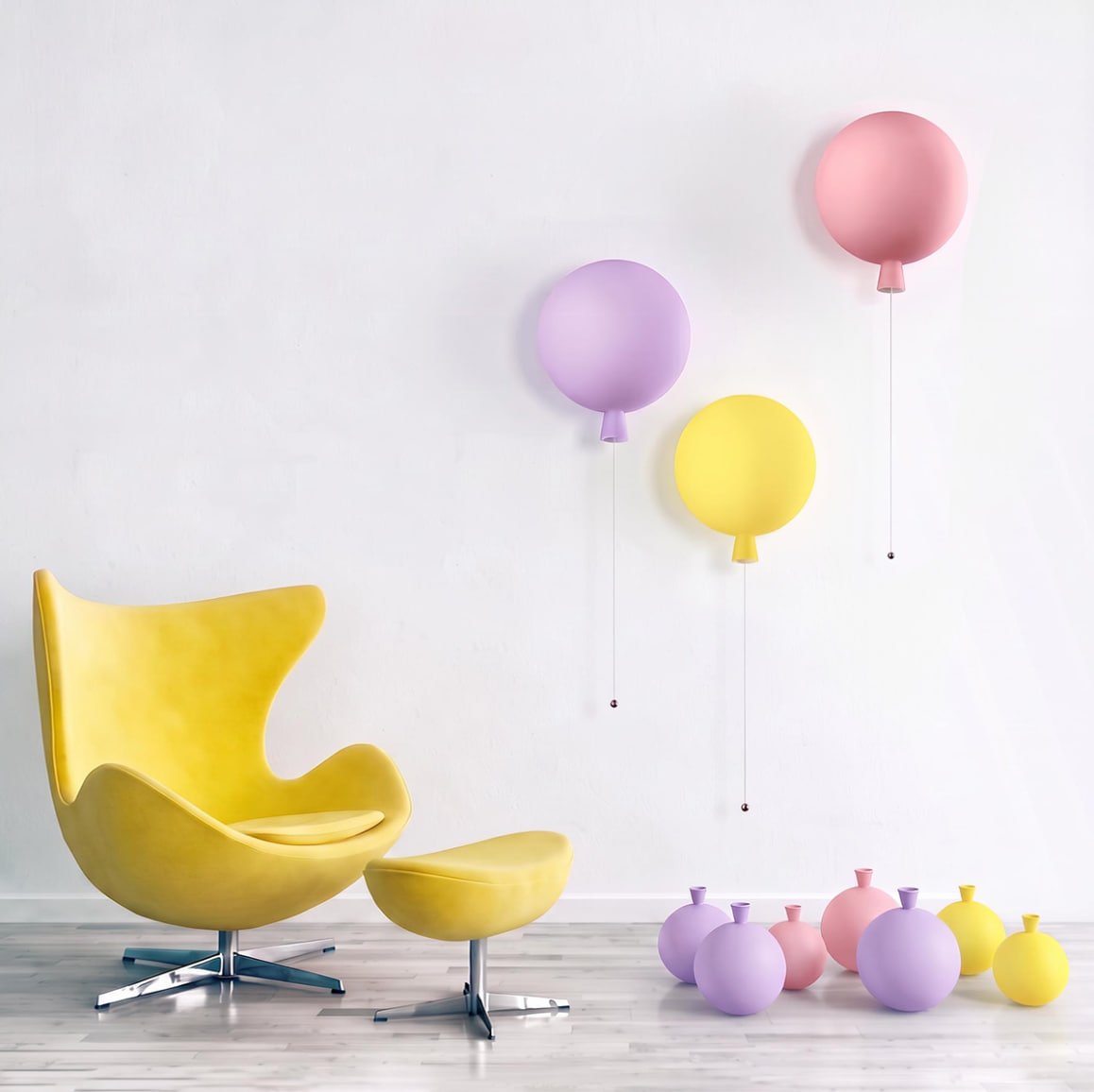 10599/200W Yellow Настенный светильник Airy Loft It 10599/200W Yellow