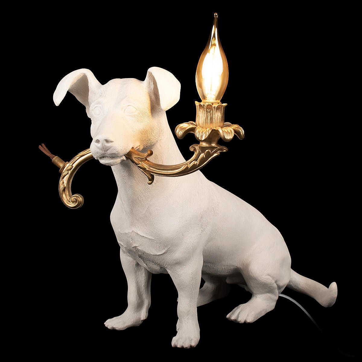 10312 White Декоративная лампа Loft It Dog 10312 White