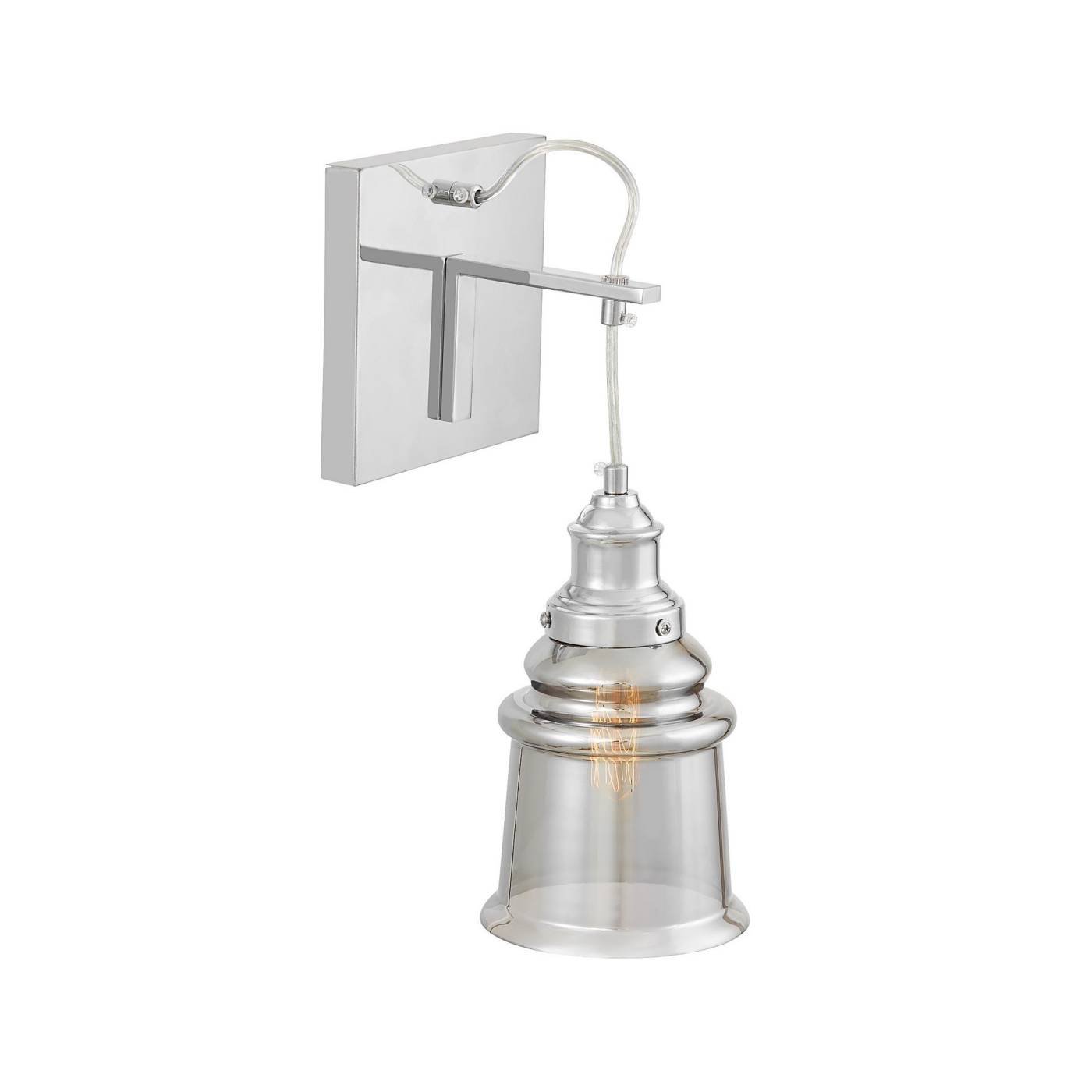 LDW 6844-1 CHR+GY Настенное бра Lumina Deco Moletti LDW 6844-1 CHR+GY