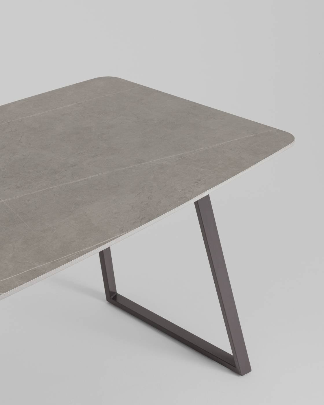 Кухонный стол Stool Group T-122 Armani grey, top gr legs DUAL