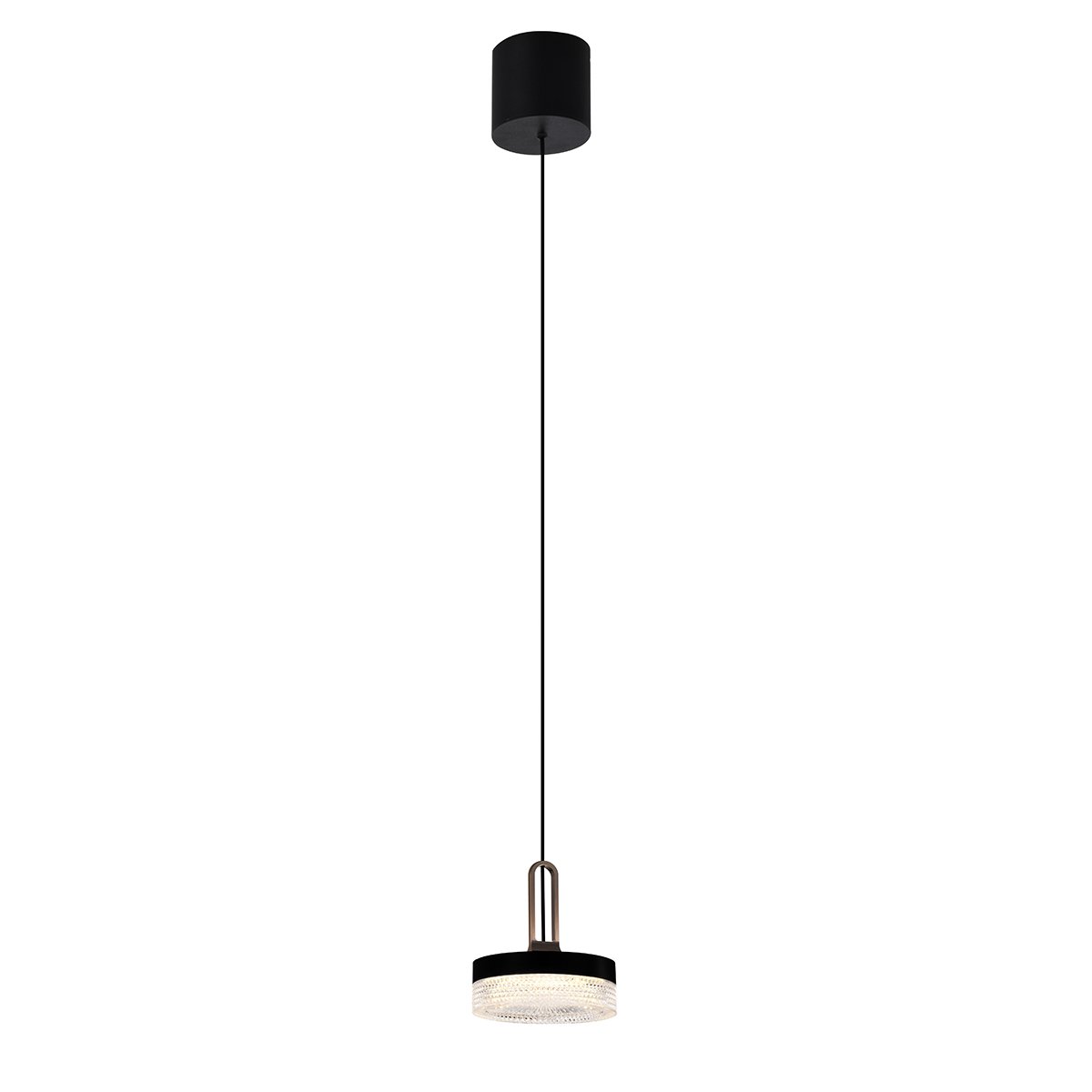 P0855-1A black Светильник подвесной Delight Collection P0855 P0855-1A black