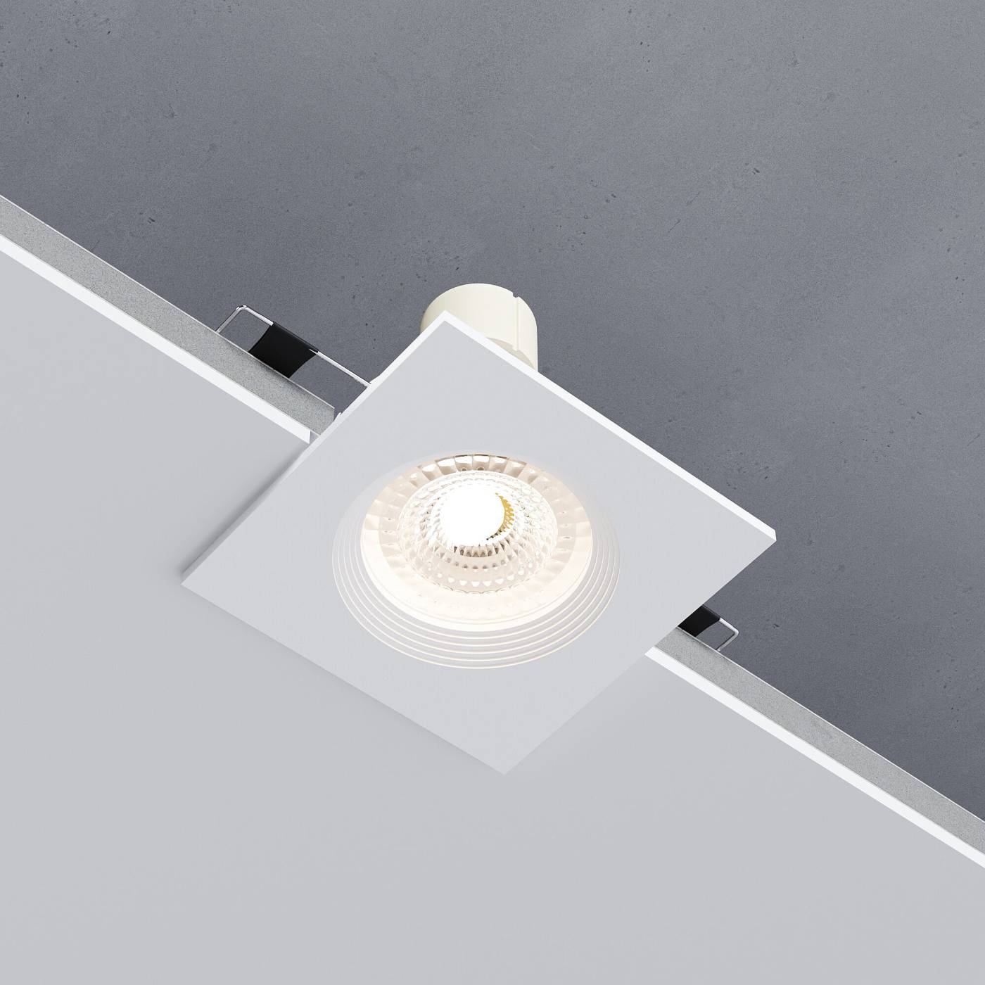 25055/01 GU10 белый Встраиваемый светильник Elektrostandard City 25055/01 GU10 белый