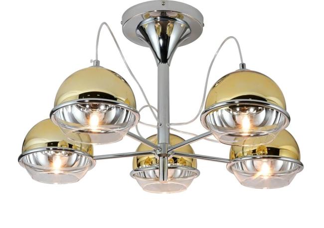 LDC 1029-5 GD Потолочная люстра Lumina Deco Veroni LDC 1029-5 GD