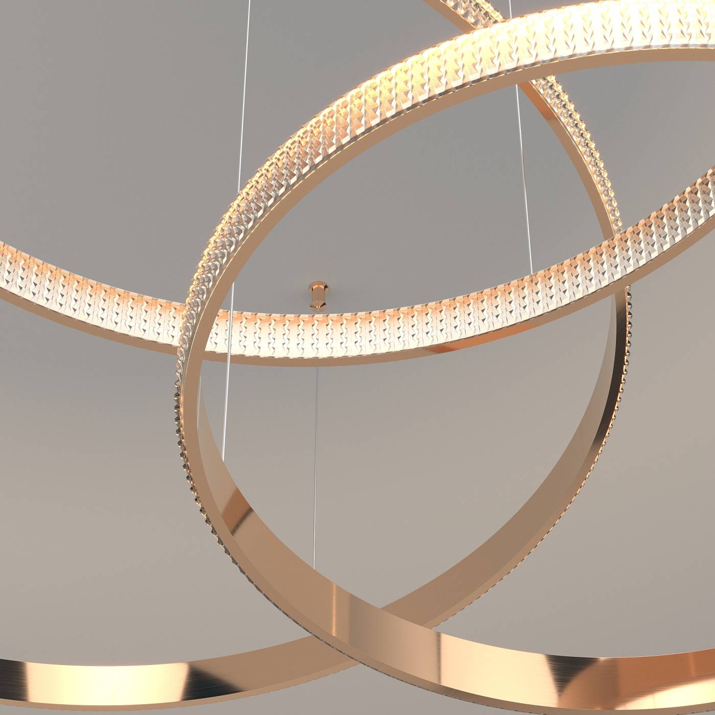 90275/5 медный Smart Светильник подвесной Eurosvet Smart Posh 90275/5 медный