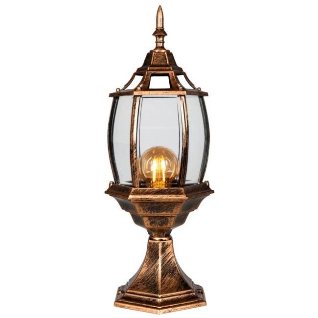 Уличный наземный светильник Мелодия Света Street P-04-1 AB 000021913