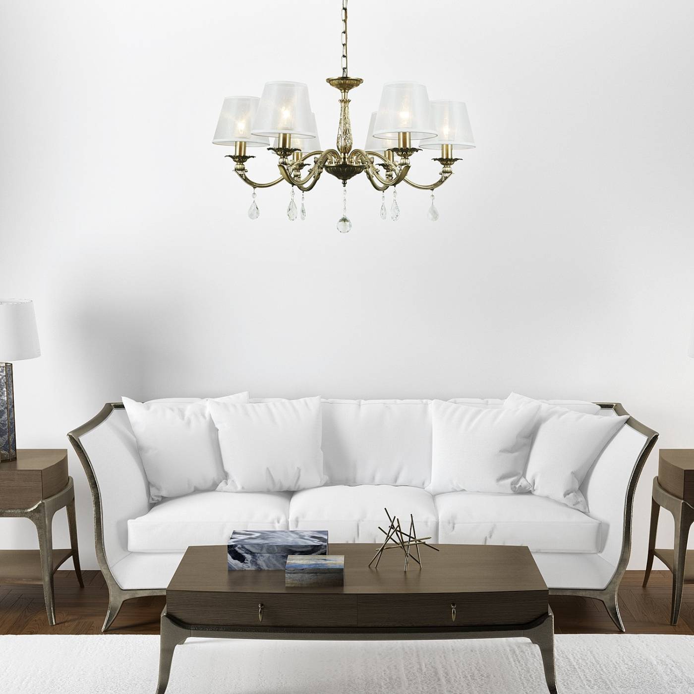 G11046/6AB WT Подвесная люстра Gerhort G11046 G11046/6AB WT