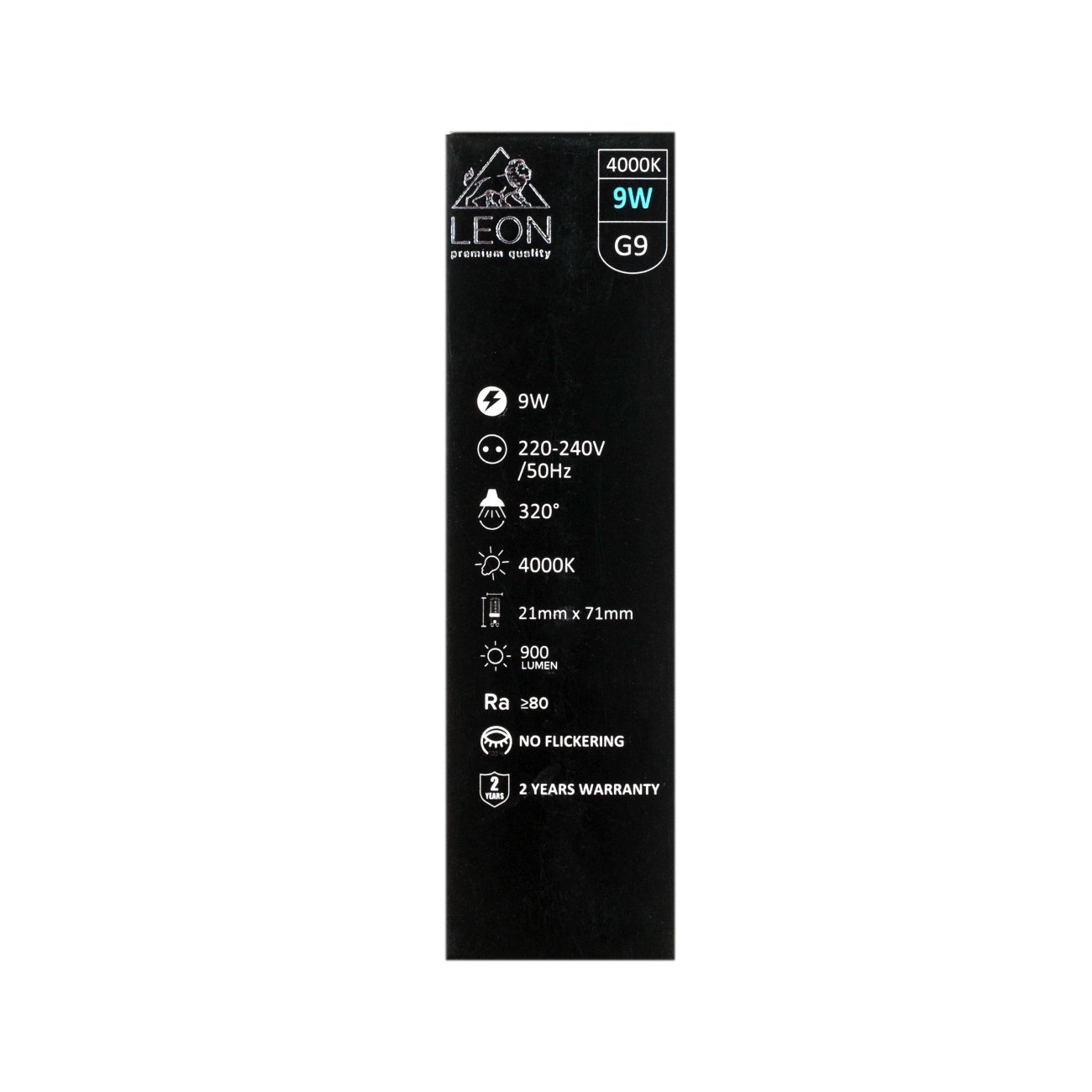 LE-G9-9W-4000K Светодиодная лампа LEON LE-G9-9W-4000K