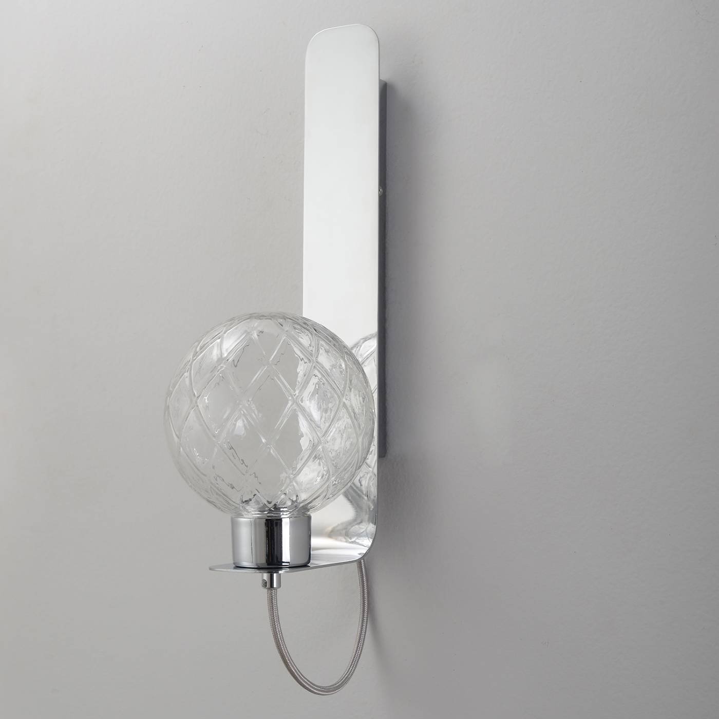 BELLA AP1 CHROME Настенное бра Crystal Lux Bella BELLA AP1 CHROME