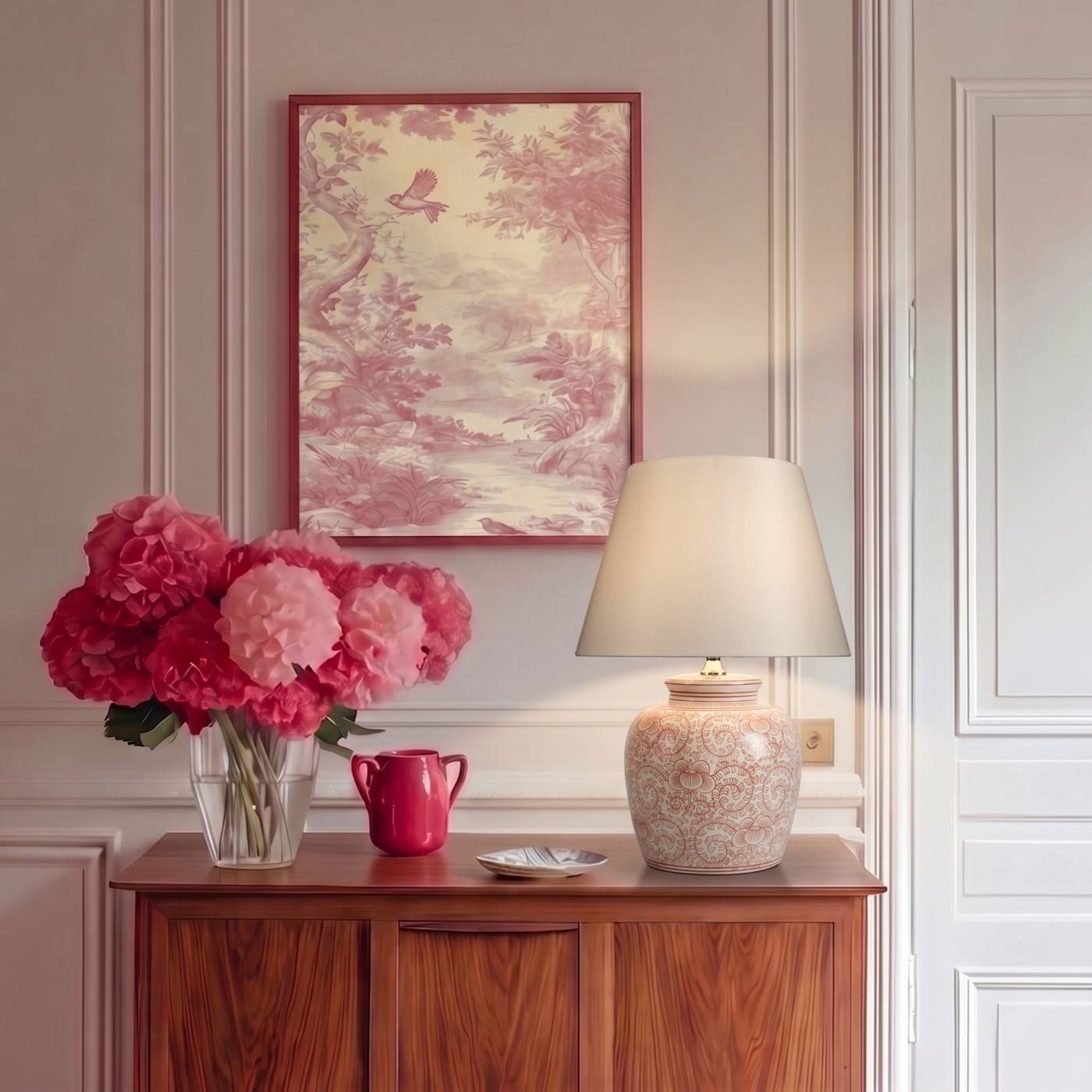 10491T Red 10491T Red Настольная лампа LOFT IT Orchid