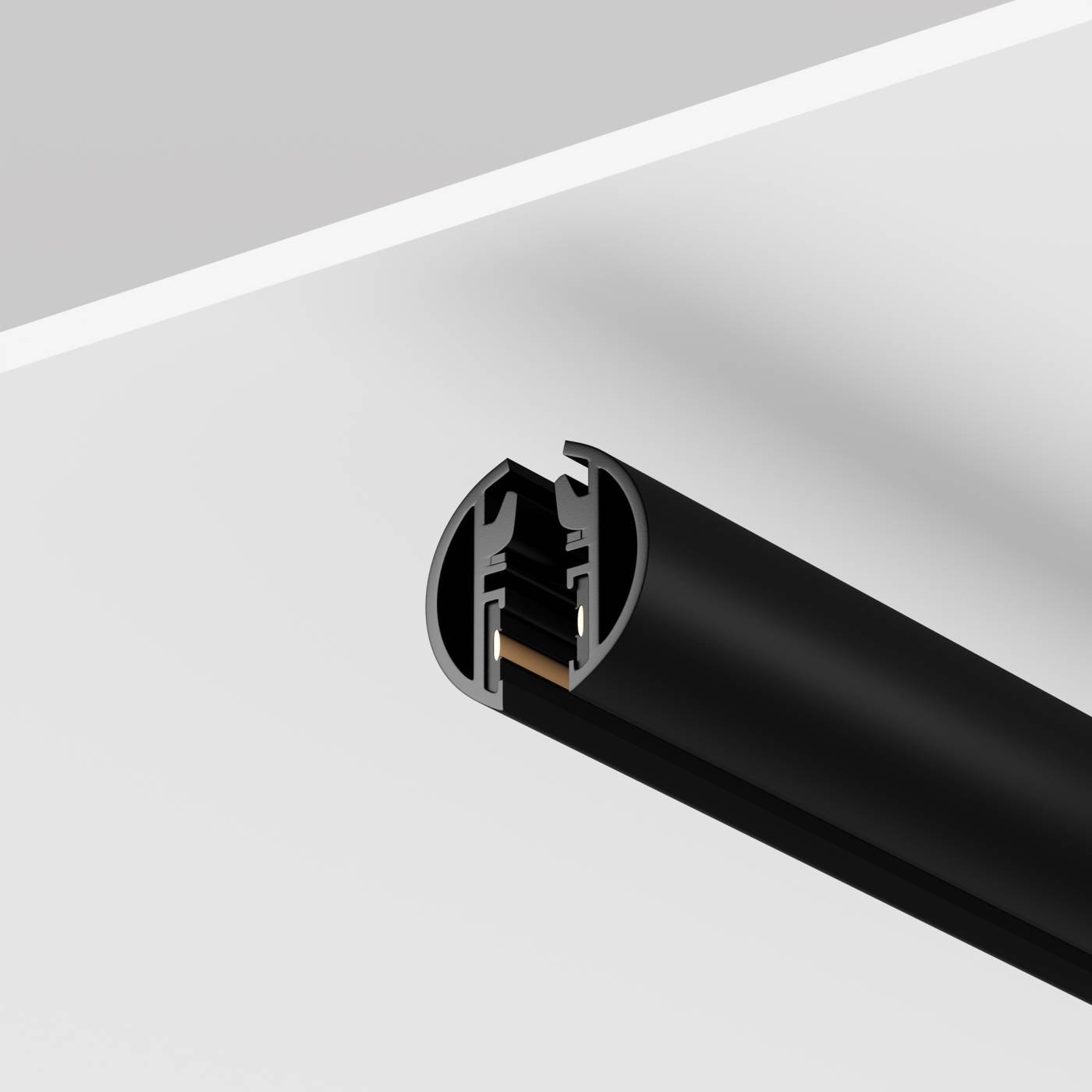 Шинопровод круглый подвесной 2 м Maytoni Busbar trunkings Levity TRX184-R-112B