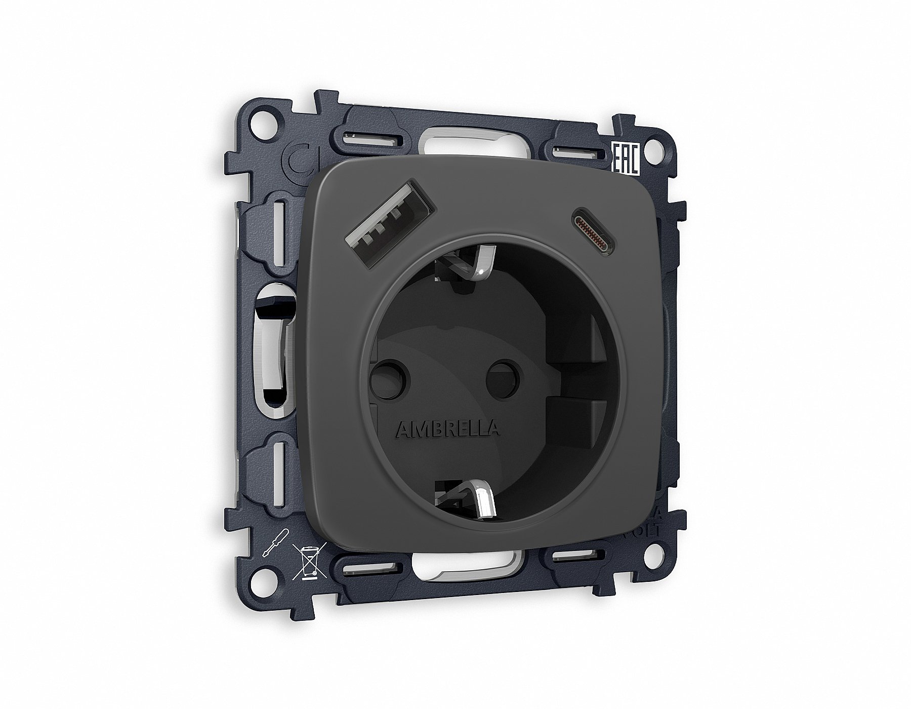 MO910010 Розетка Ambrella Volt OMEGA MO910010