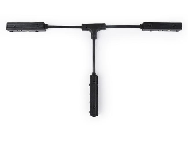 GL3638 Коннектор питания гибкий т-образный для шинопровода Magnetic Ambrella Track System GL3638
