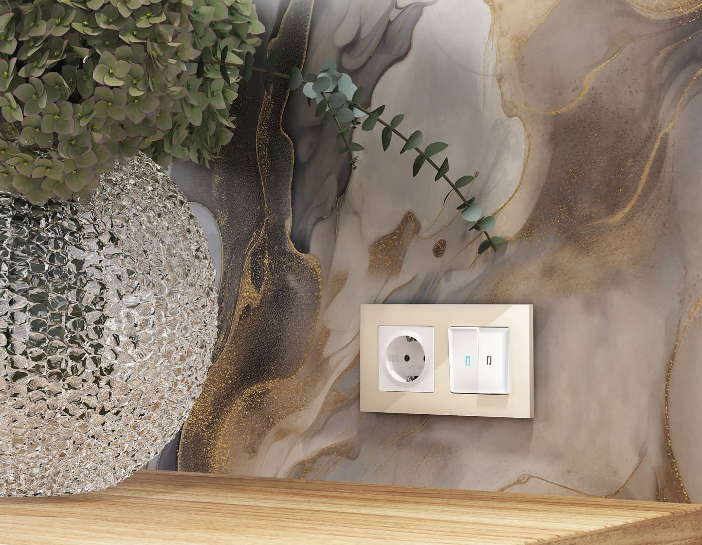 MA104040 Выключатель Ambrella Volt ALFA MA104040