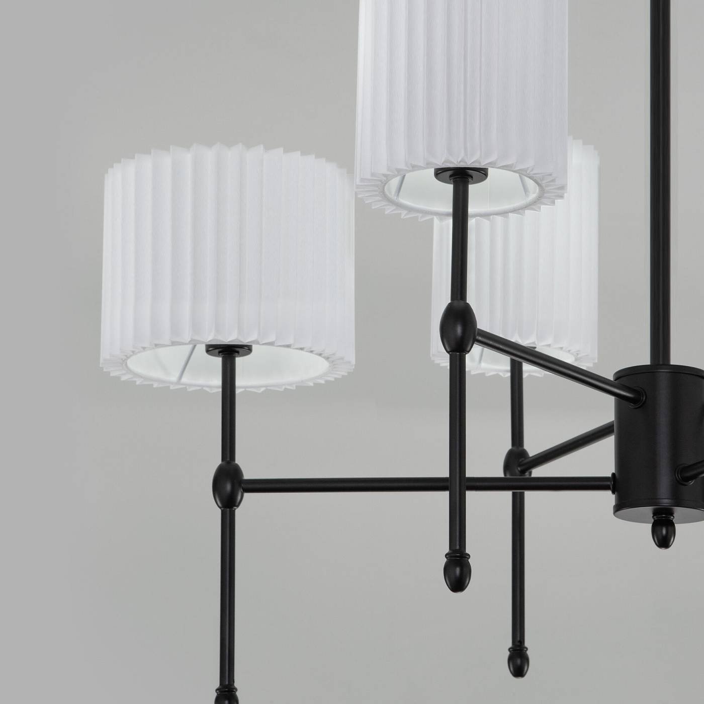 Потолочная люстра Eurosvet Notturno 60162/6 черный Smart