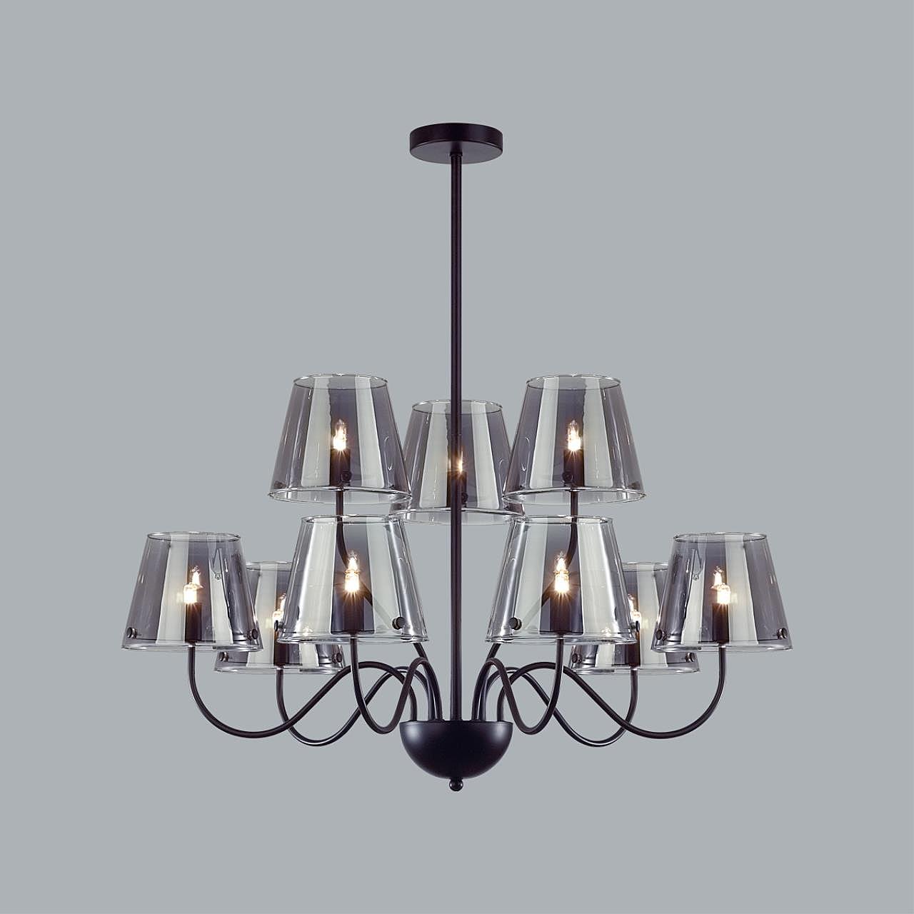 Потолочная люстра Lumion Smoky 6570/9C