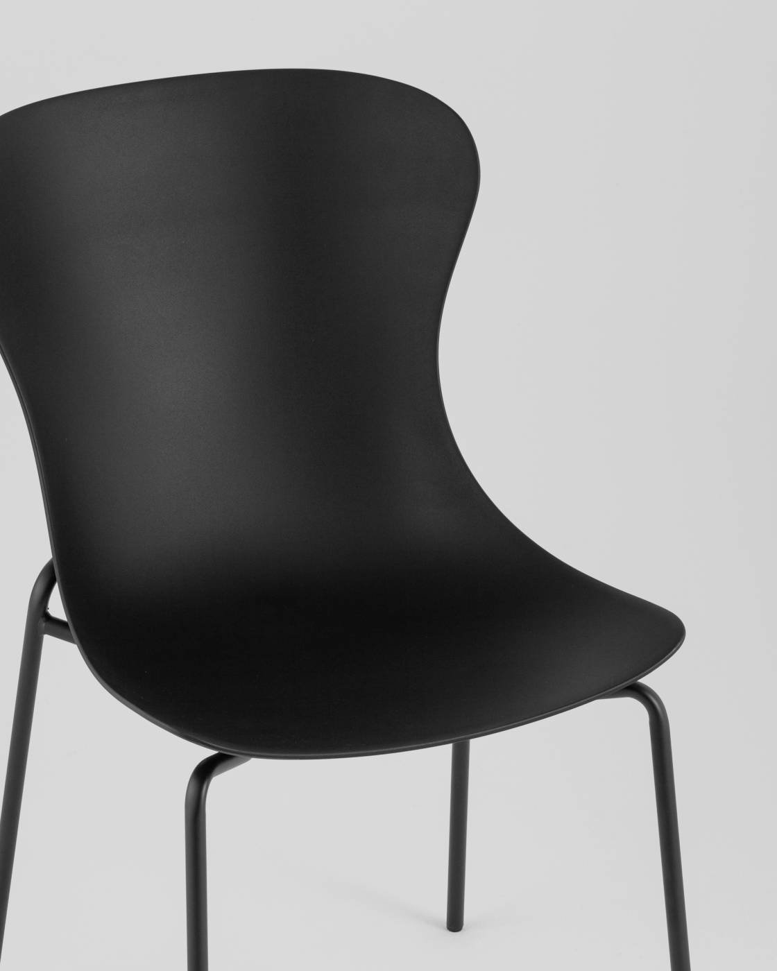 Стул пластиковый Stool Group Shaya D-025A black