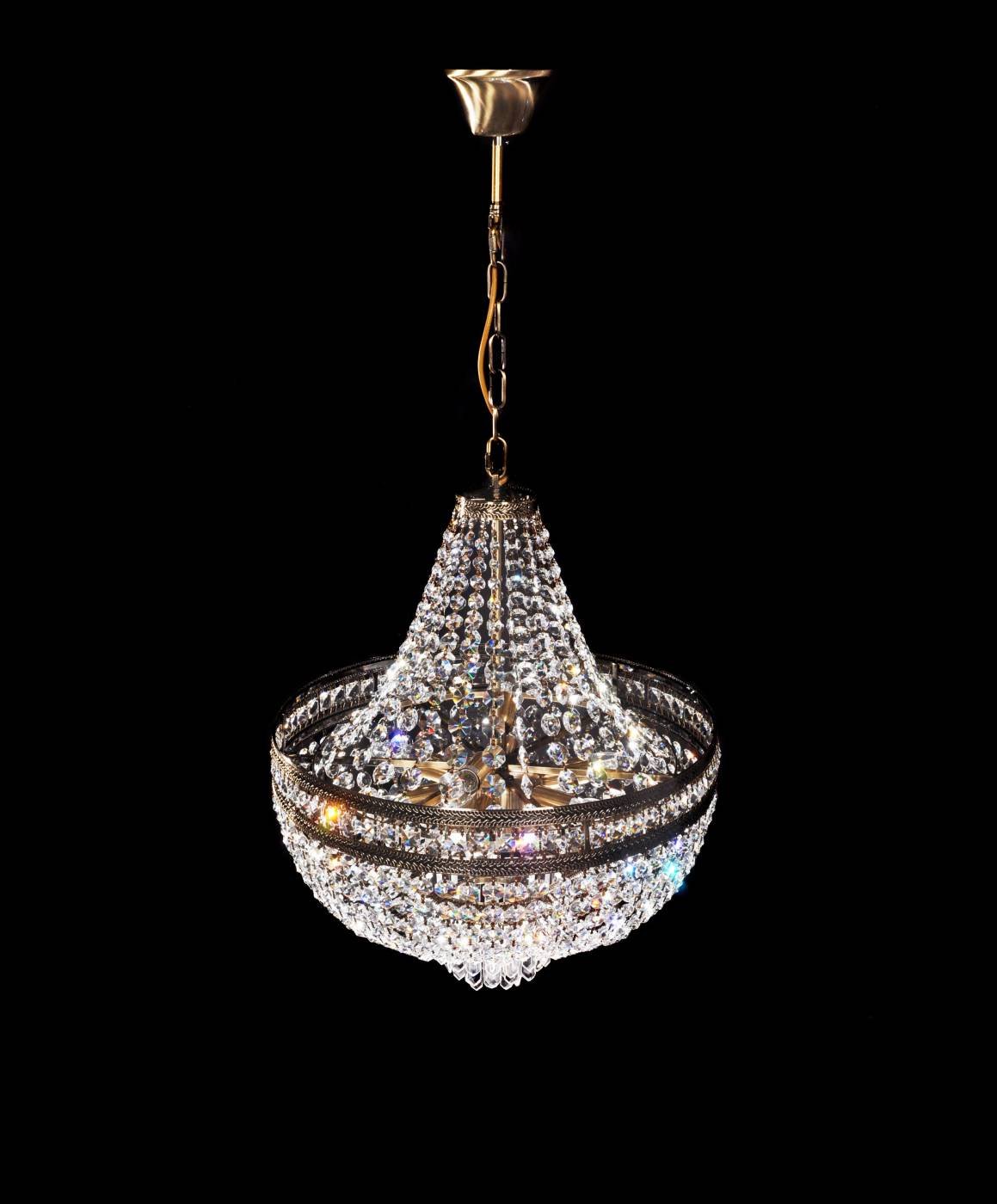 Подвесная хрустальная люстра Belladoria Lumina Deco LDP 10171