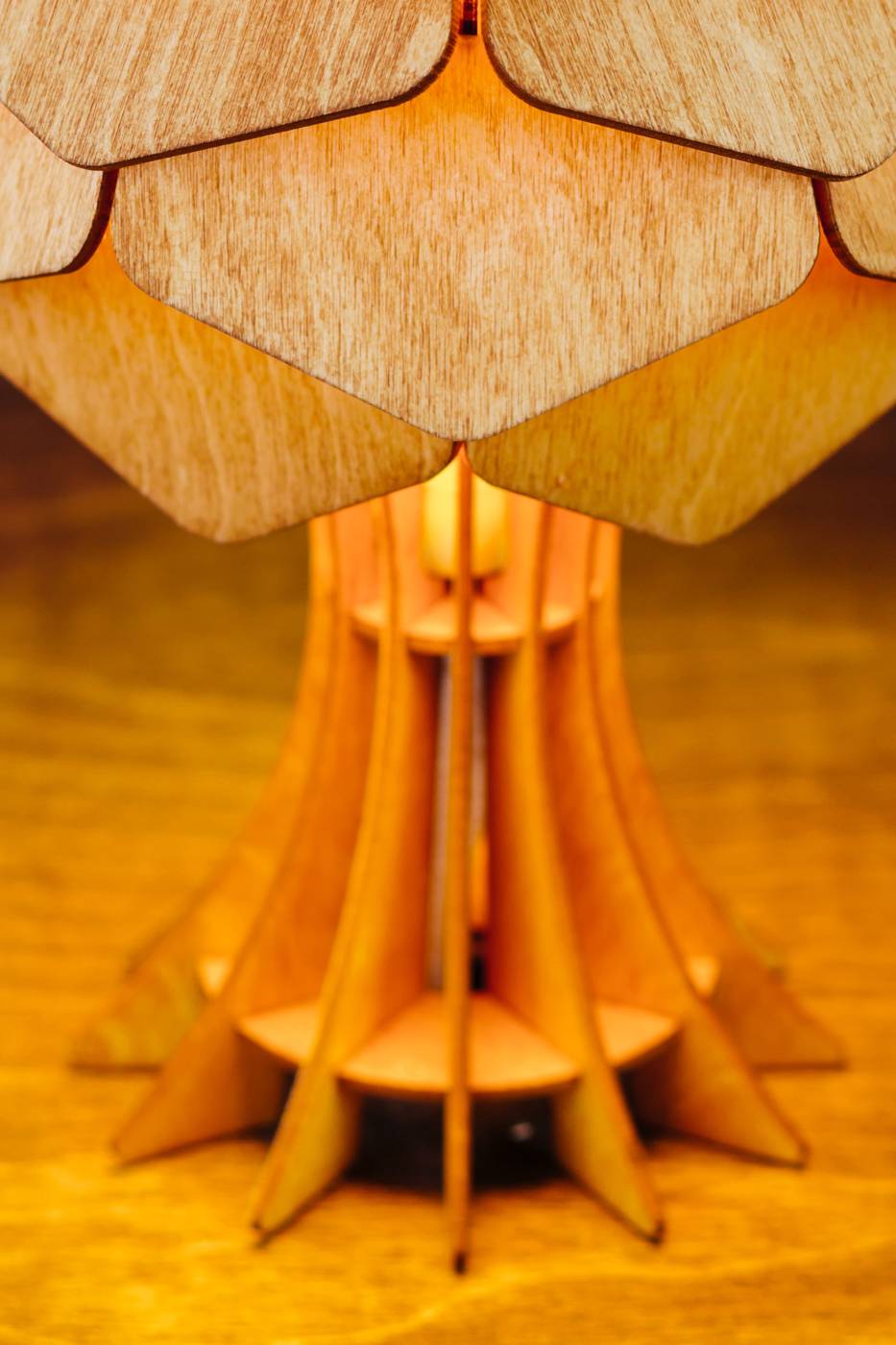 Настольная лампа Woodshire Астеко 1330vi/1