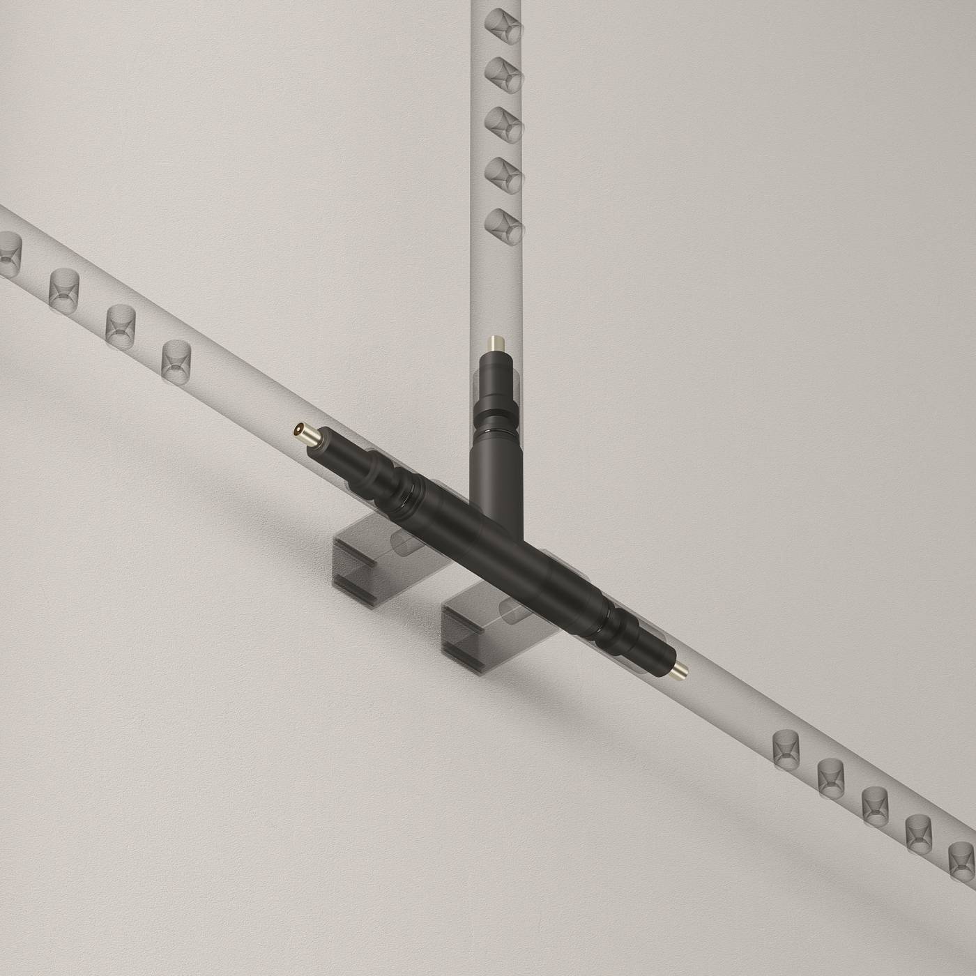 Фиксатор для накладного монтажа штанговой системы Axity Maytoni Accessories for system Axity CA007TC-B