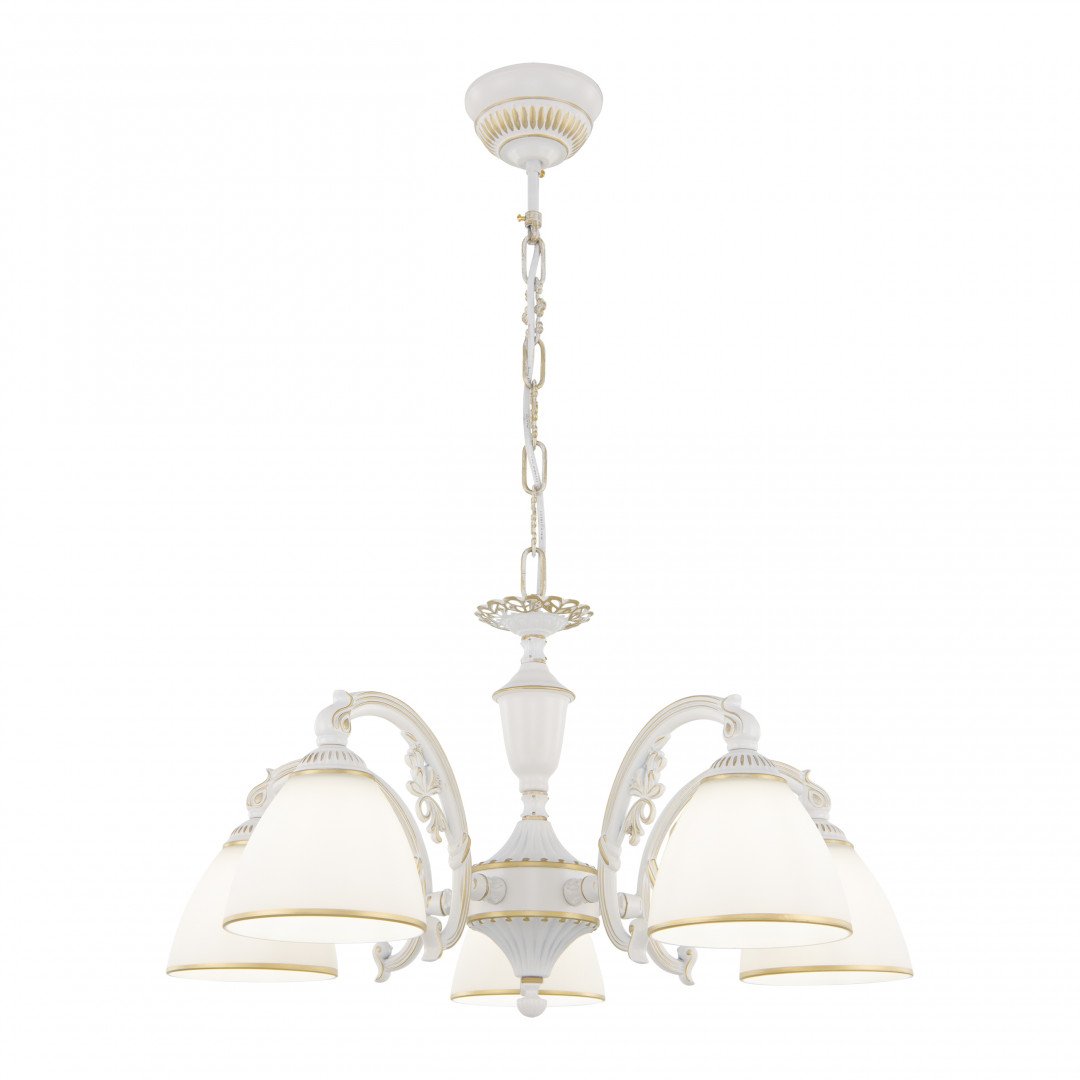 341837/5 WT+G Подвесная люстра Arte Milano Am341837 341837/5 WT+G