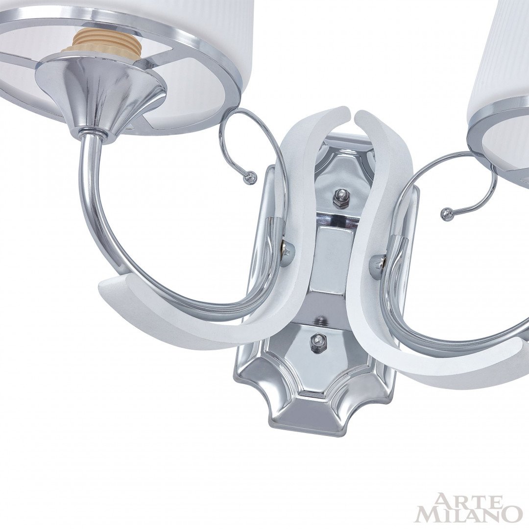 309247/2W Wh/Ni Настенное бра Arte Milano Florentia-9247 309247/2W Wh/Ni